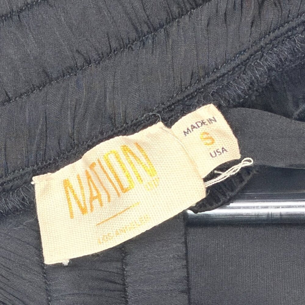 Nation LTD Wide Leg Tie Waist Pants - Picture 6 of 8